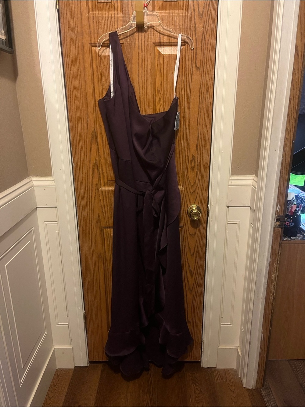 DB Studio Plum Formal Dress – Size 30 – Tags Still Attached
